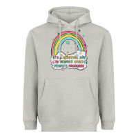 Moon Dust beautiful day to respect pronouns Heavyweight Hoodie - MaliasSmallBusiness