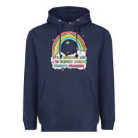 Navy beautiful day to respect pronouns Heavyweight Hoodie - MaliasSmallBusiness