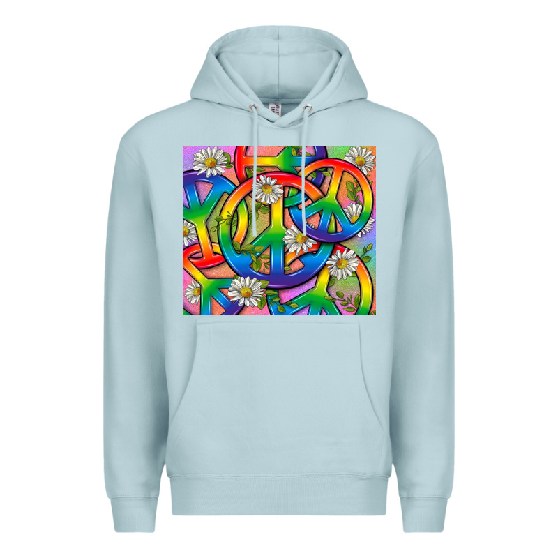 Pride Lgbtq+ Peace Tumbler Premium Hoodie by BundleAndBundleShop | Teevron