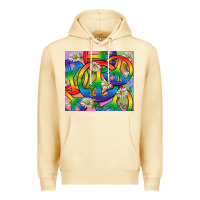 Pina Colada Pride LGBTQ+ Peace Tumbler Premium Hoodie - BundleAndBundleShop