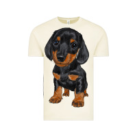 Dachshund Puppy Vintage Tee | Teevron