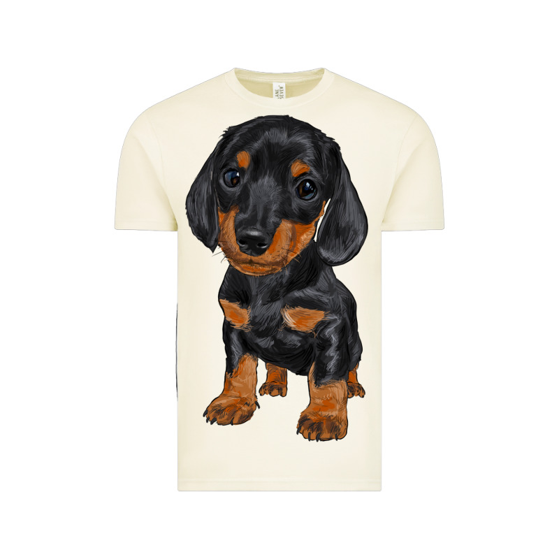 Dachshund Puppy Vintage Tee by RanaPortraitStore | Teevron