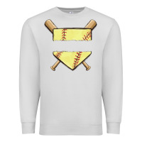 Dove Grey custom baseball Premium Sweatshirt - MaliasSmallBusiness