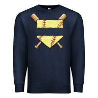 Navy custom baseball Premium Sweatshirt - MaliasSmallBusiness