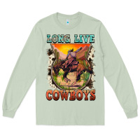 Matcha long live cowboys Long Sleeve Tee - FaDigitalArtStudio