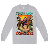 Moon Dust long live cowboys Long Sleeve Tee - FaDigitalArtStudio