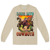 Mushroom long live cowboys Long Sleeve Tee - FaDigitalArtStudio
