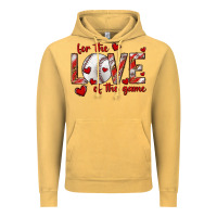 For The Love Of The Game Baseball Vintage Hoodie | Teevron