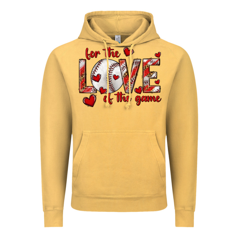For The Love Of The Game Baseball Vintage Hoodie by texasbilliewilder | Teevron