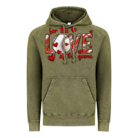 Vintage Olive for the love of the game baseball Vintage Hoodie - texasbilliewilder