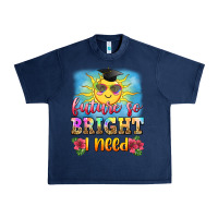 Navy future so bright i need Urban Heavy Tee - Zillion Design Studio