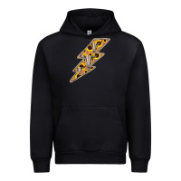 Black Sunflower and Skull Lightning Urban Hoodie - Bettercallsaul