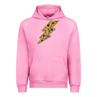 Fuchsia Pink Sunflower and Skull Lightning Urban Hoodie - Bettercallsaul