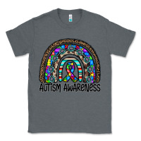 Charcoal Heather autism awareness Classic Tee - CowhideDigitalArt