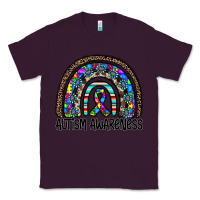 Plum autism awareness Classic Tee - CowhideDigitalArt