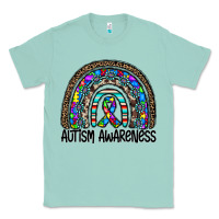Seafoam autism awareness Classic Tee - CowhideDigitalArt