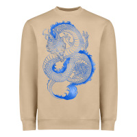 Mushroom blue dragon Heavyweight Sweatshirt - RanaPortraitStore