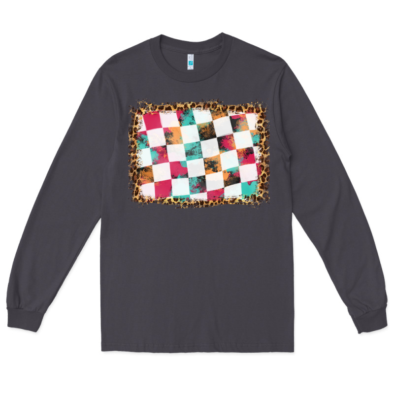 Race Background With Leopard Frame Long Sleeve Tee by HRA Design Shop | Teevron
