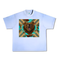 Grape Ice bear native american  tumbler Urban Heavy Tee - BarkalooDesign