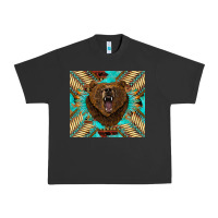 Pigment Black bear native american  tumbler Urban Heavy Tee - BarkalooDesign