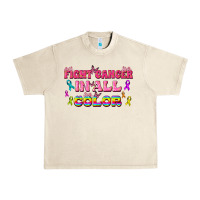 Sandshell Fight Cancer In All Color Urban Heavy Tee - texasbilliewilder