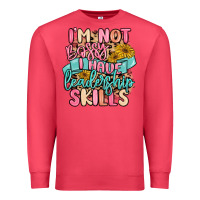 Cardinal i'm not bossy i just have leadership skills Premium Sweatshirt - MaliasSmallBusiness