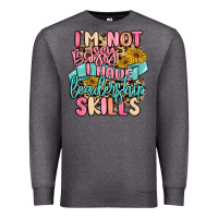 Charcoal Heather i'm not bossy i just have leadership skills Premium Sweatshirt - MaliasSmallBusiness