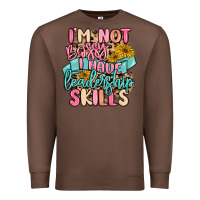 Chestnut i'm not bossy i just have leadership skills Premium Sweatshirt - MaliasSmallBusiness