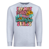 Heather Grey i'm not bossy i just have leadership skills Premium Sweatshirt - MaliasSmallBusiness