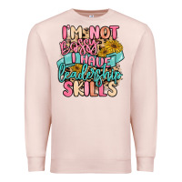 Pale Pink i'm not bossy i just have leadership skills Premium Sweatshirt - MaliasSmallBusiness