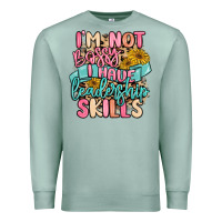 Seafoam i'm not bossy i just have leadership skills Premium Sweatshirt - MaliasSmallBusiness