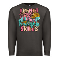 Smoke i'm not bossy i just have leadership skills Premium Sweatshirt - MaliasSmallBusiness