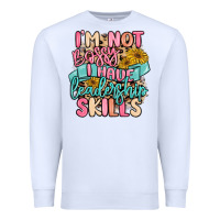 White i'm not bossy i just have leadership skills Premium Sweatshirt - MaliasSmallBusiness