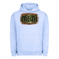 Pigment Grape Ice Camouflage Patterned Mini Tried Urban Hoodie - Bettercallsaul