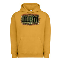 Pigment Peanut Butter Camouflage Patterned Mini Tried Urban Hoodie - Bettercallsaul
