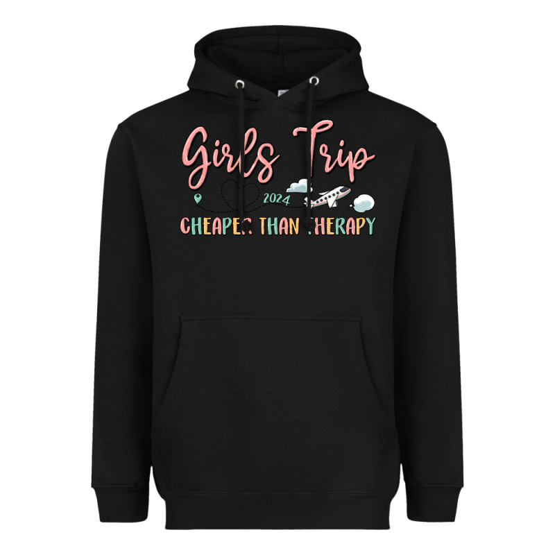 Girls Trip Cheaper Than Therapy Heavyweight Hoodie by MaliasSmallBusiness | Teevron