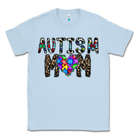 Dusty Blue autism mom Classic Tee - CowhideDigitalArt
