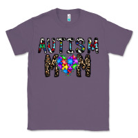 Lavender autism mom Classic Tee - CowhideDigitalArt