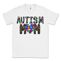 White autism mom Classic Tee - CowhideDigitalArt