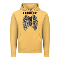 Vintage Mustard Radiology Vintage Hoodie - RanaPortraitStore