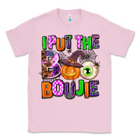 Bubblegum Pink Hallowen Boo Classic Tee - AdoDesignShop