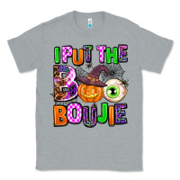 Heather Grey Hallowen Boo Classic Tee - AdoDesignShop