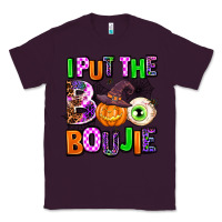 Plum Hallowen Boo Classic Tee - AdoDesignShop