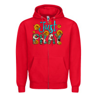Red just pray Zipper Hoodie - Artiststas