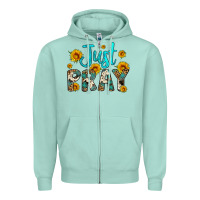 Seafoam just pray Zipper Hoodie - Artiststas