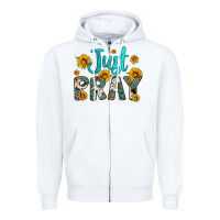 White just pray Zipper Hoodie - Artiststas