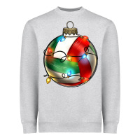 Heather Grey christmas  volleyball Heavyweight Sweatshirt - Zillion Design Studio