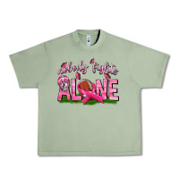 Oil Green Football Nobody Fights Alone Urban Heavy Tee - texasbilliewilder