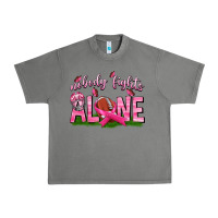 Tornado Football Nobody Fights Alone Urban Heavy Tee - texasbilliewilder