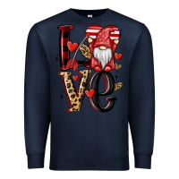 Navy love gnome Premium Sweatshirt - MaliasSmallBusiness